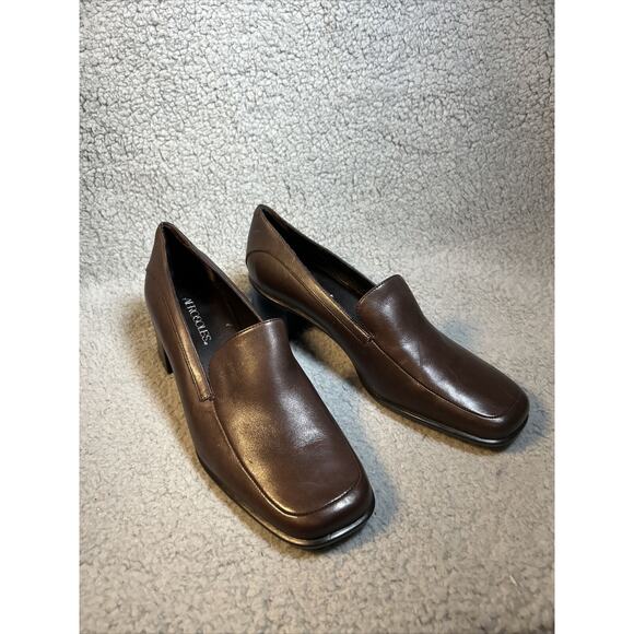 Aerosoles - Women’s Pumps Career Path Brown Leather Upper W 7-1/2B - Picture 1 of 16